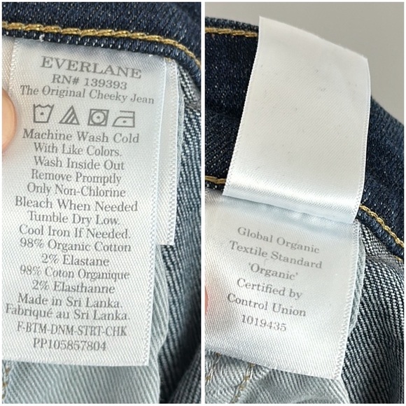 Everlane The Original Cheeky Jean Size 35 - Picture 16 of 16